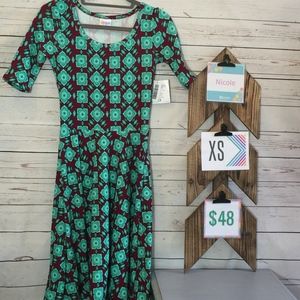 lularoe nicole dress
